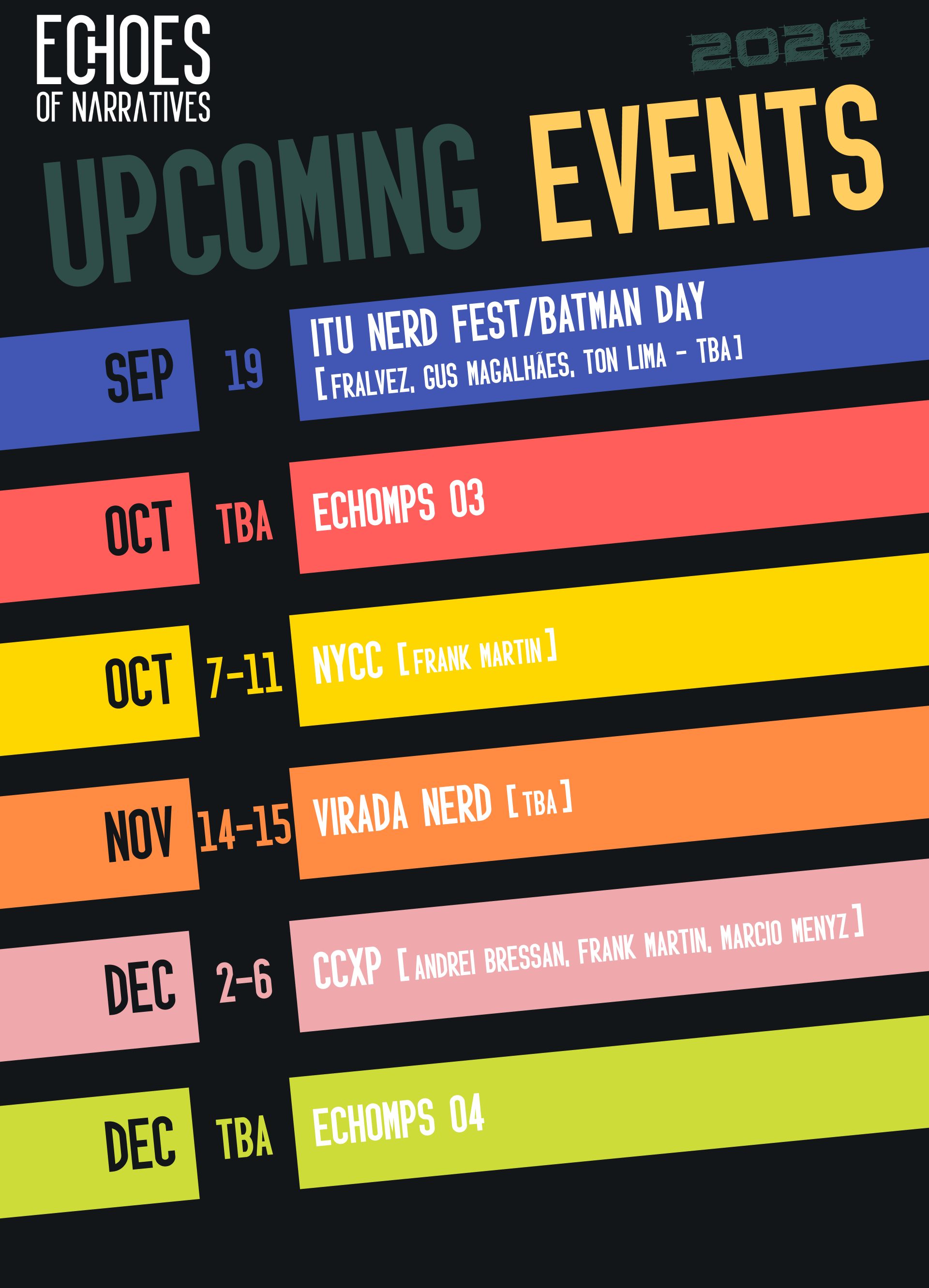 Próximos eventos