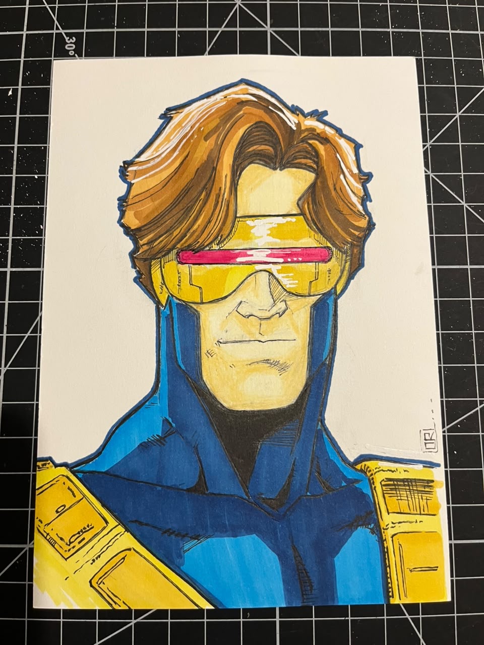 Cyclops - illustration by Osvaldo Ruiz