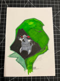 Absolute Green Arrow - illustration by Osvaldo Ruiz