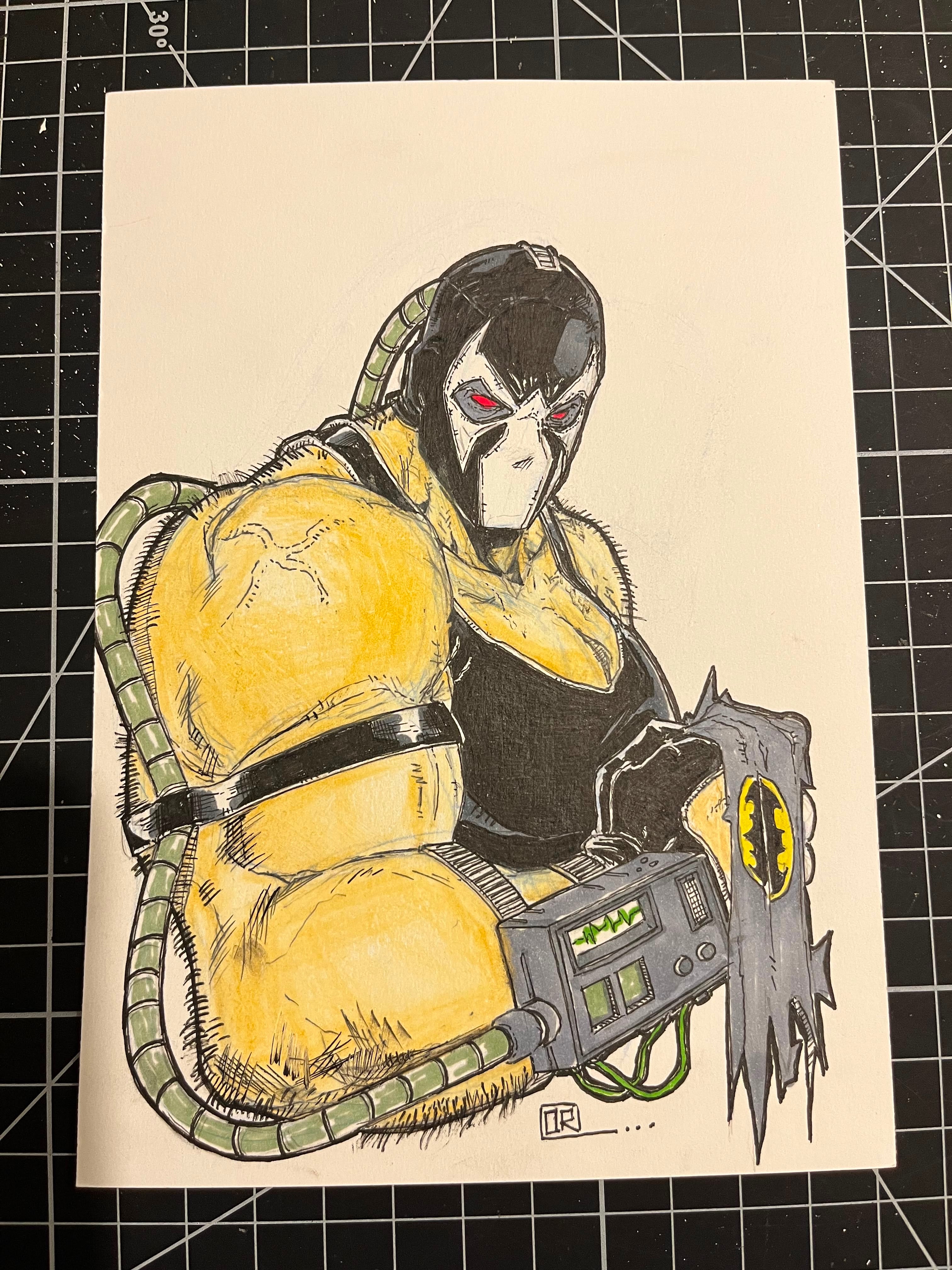 Bane - illustration by Osvaldo Ruiz