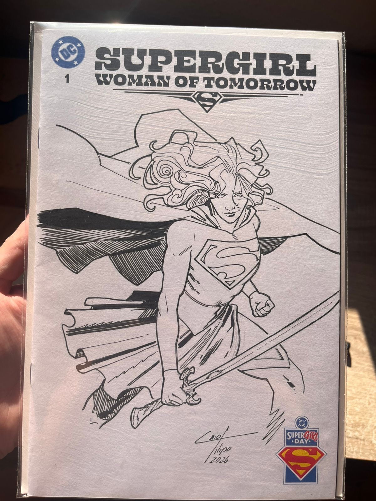 Supergirl - blank by Caio Filipe
