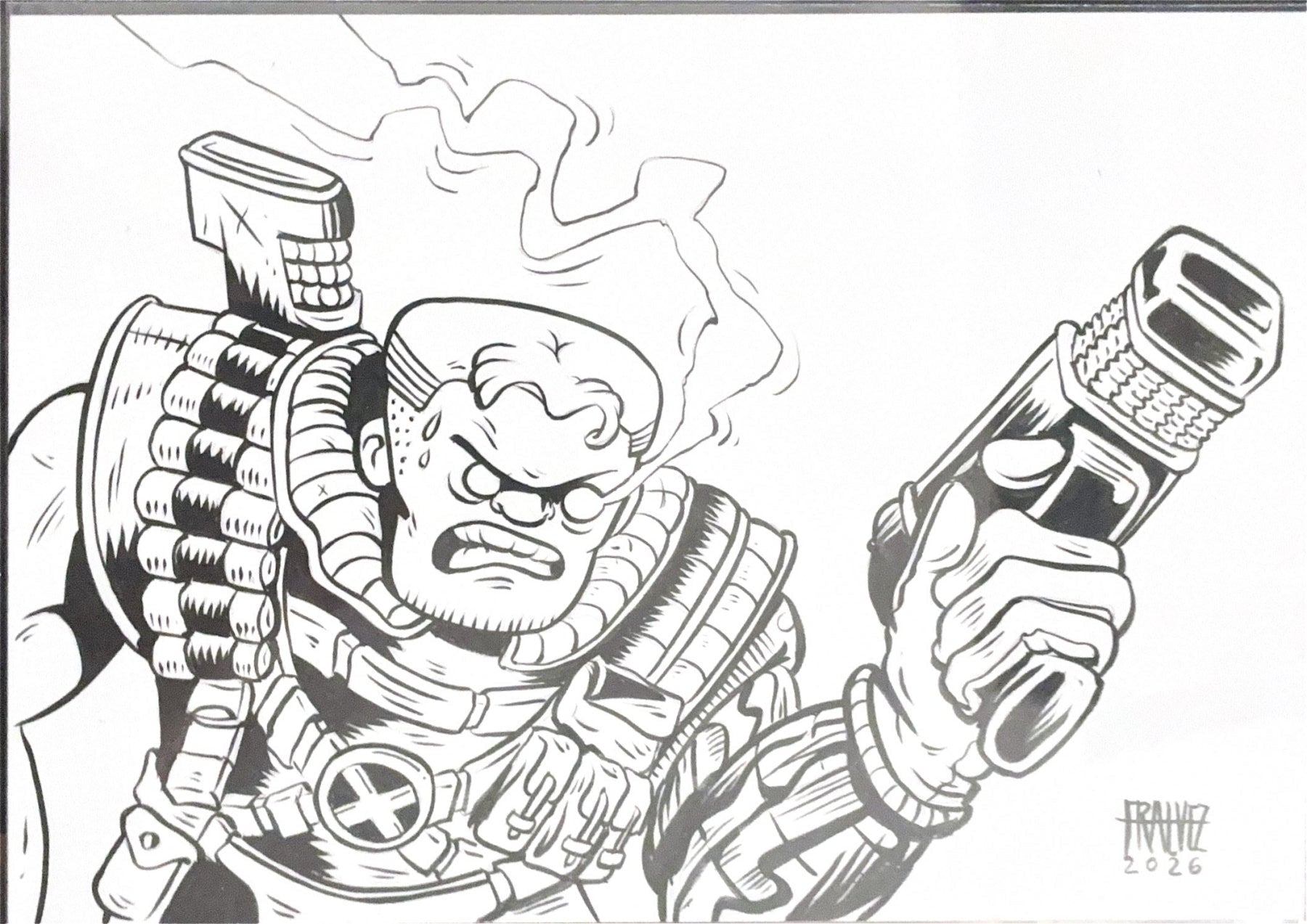 Cable - illustration by Fralvez