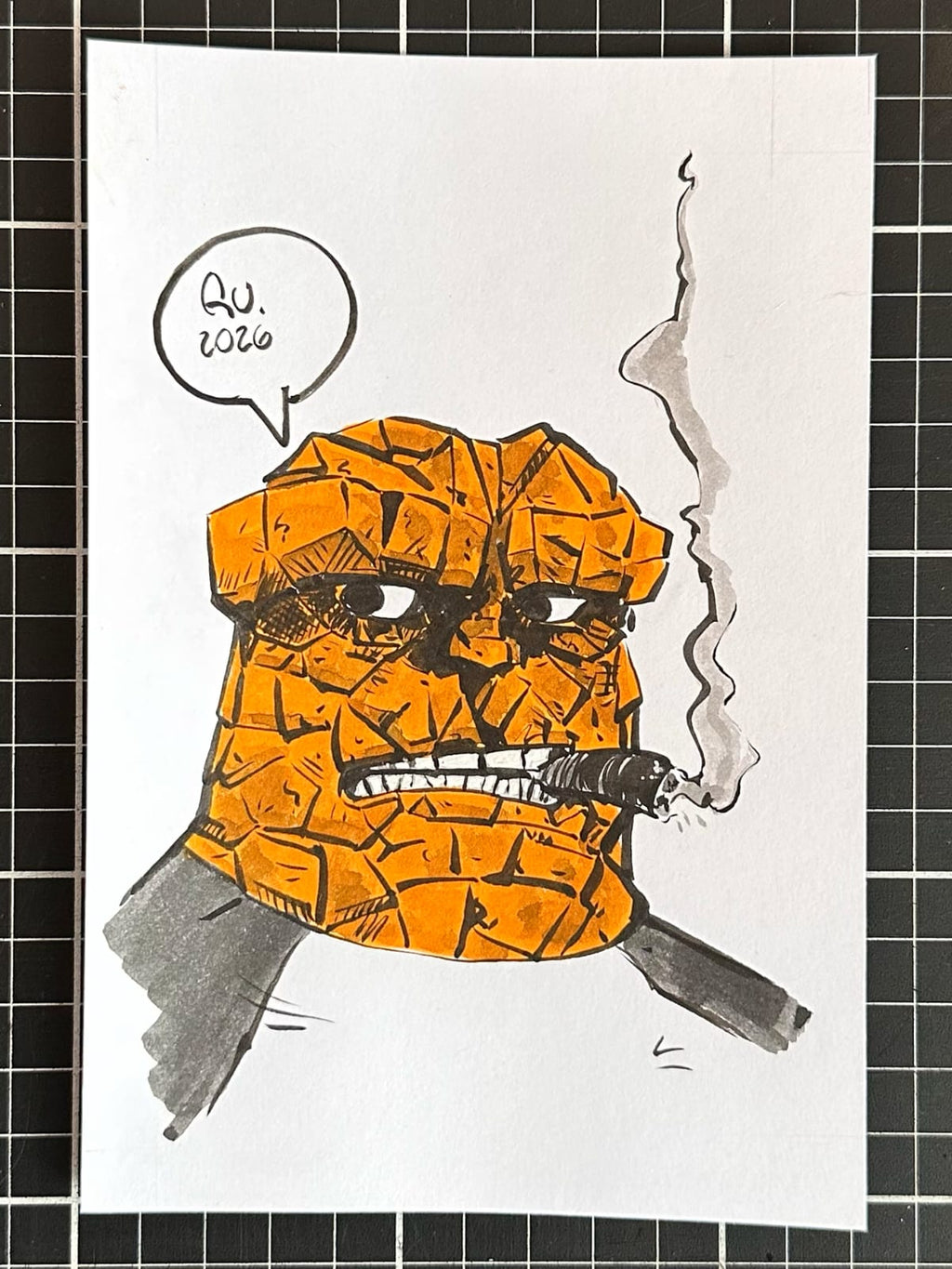 The Thing - Illustration by Gustavo Magalhães