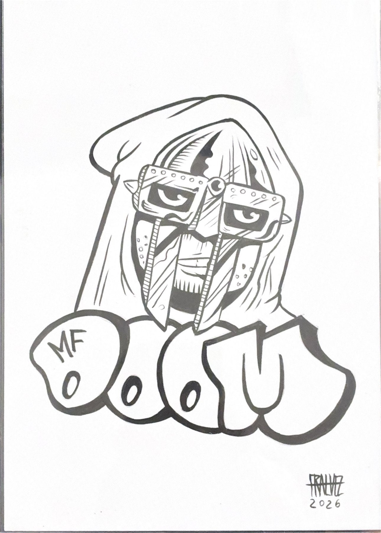 Doom - illustration by Fralvez