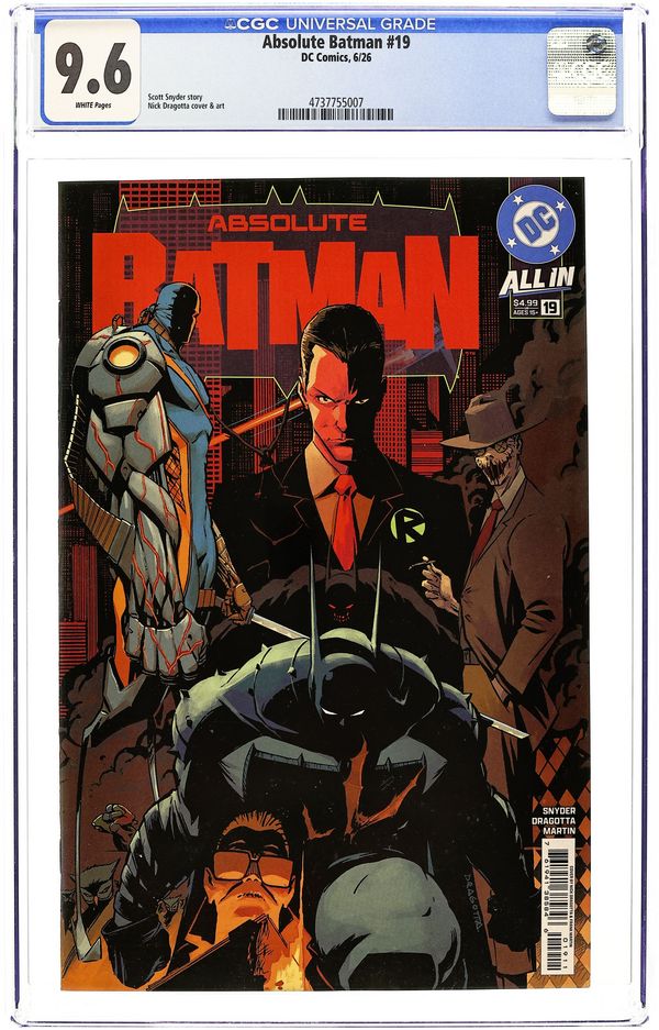 ABSOLUTE BATMAN #19 CGC 9.6