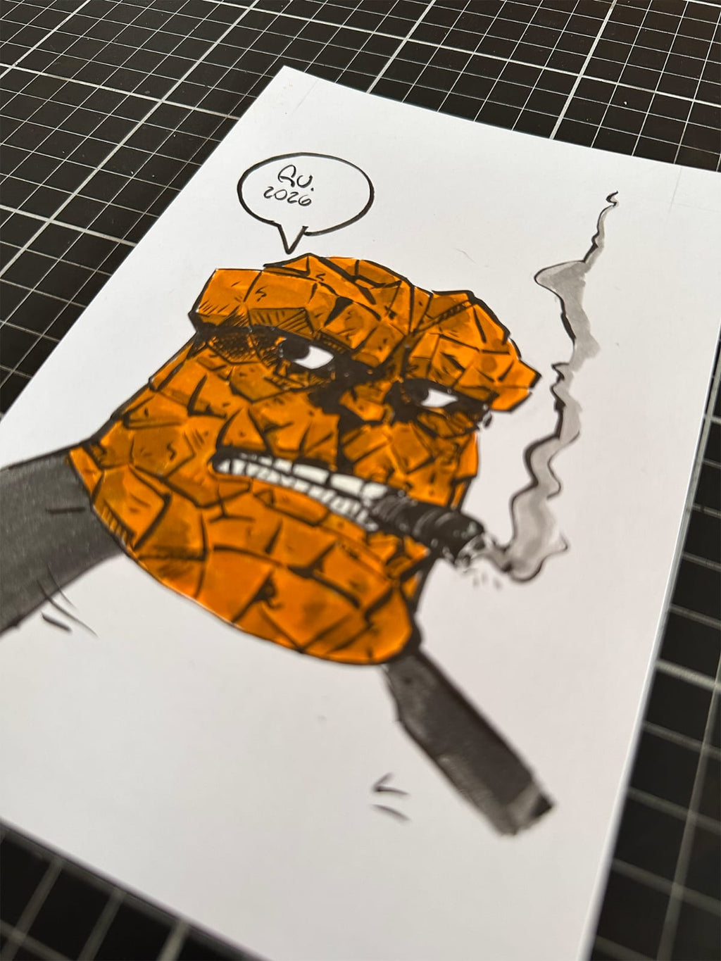 The Thing - Illustration by Gustavo Magalhães