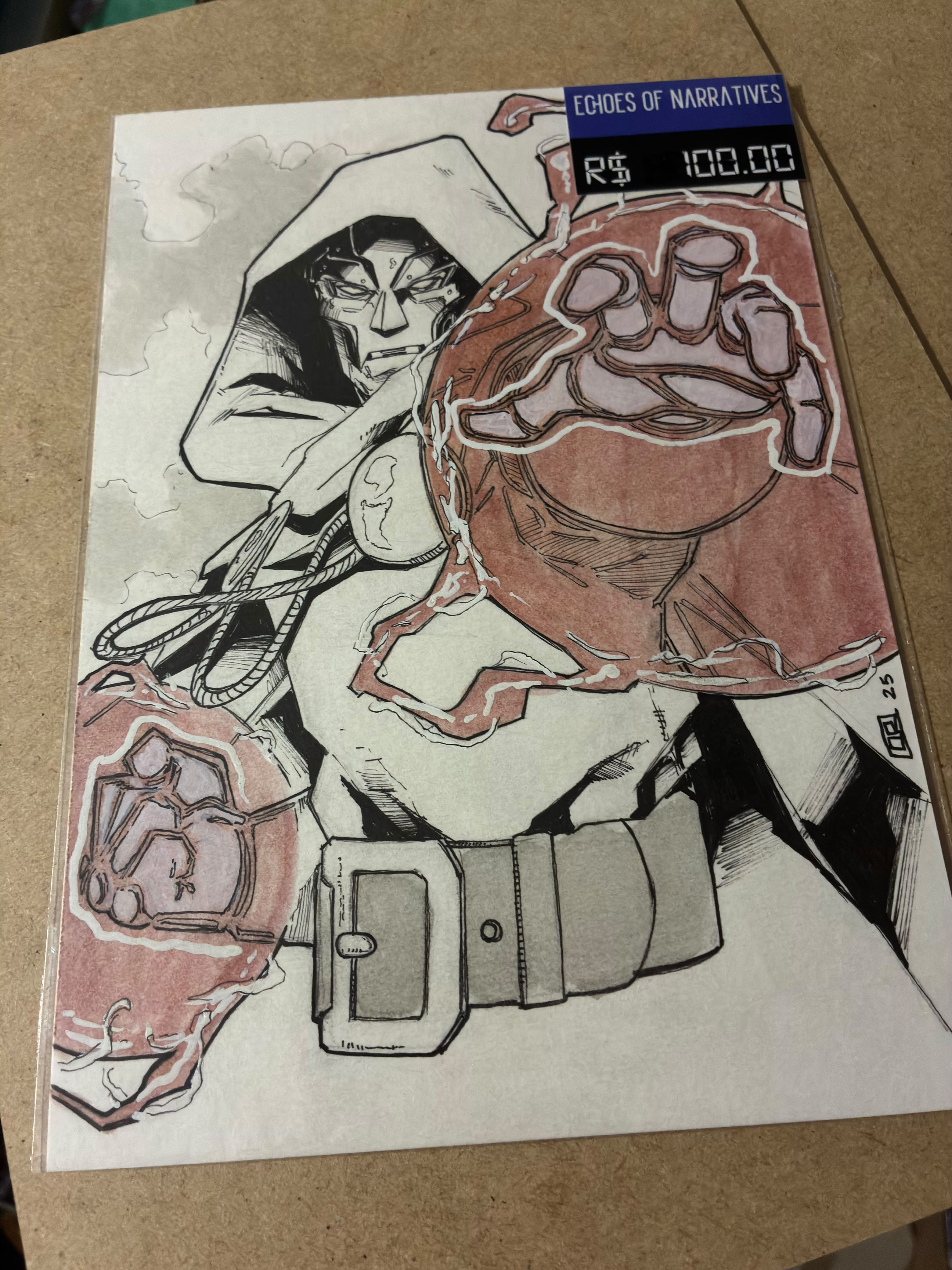 Doom - illustration by Osvaldo Ruiz