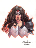 Absolute Wonder Woman - Illustration by Rafa Domingues