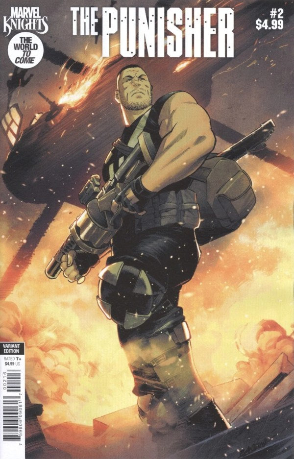PUNISHER #2 1:25 - SIGNED BY MAIOLO
