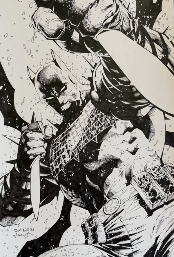 ABSOLUTE BATMAN #22 JIM LEE B&W SDCC2026