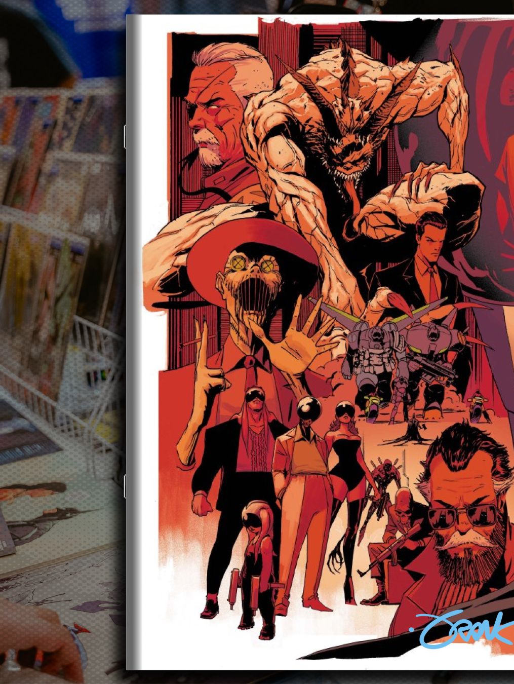 ABSOLUTE BATMAN #25 BUNDLE SIGNED BY FRANK MARTIN
