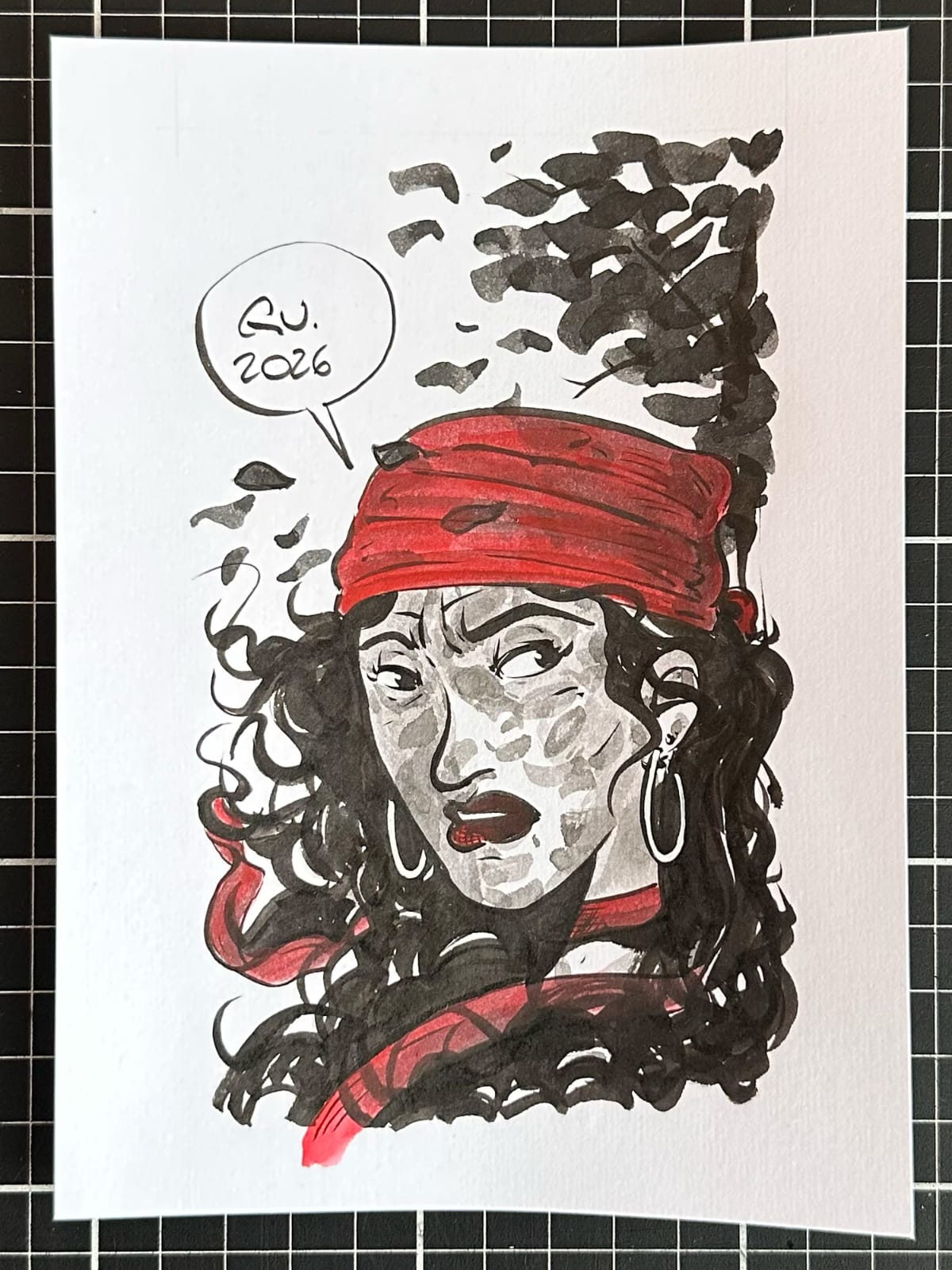 Elektra - Illustration by Gustavo Magalhães