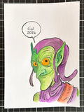 Green Goblin - Illustration by Gustavo Magalhães