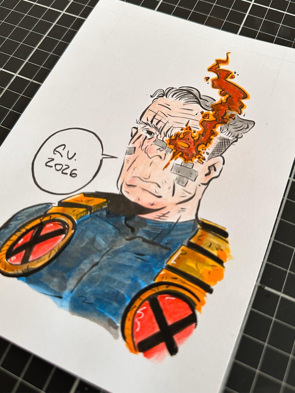 Cable - Illustration by Gustavo Magalhães