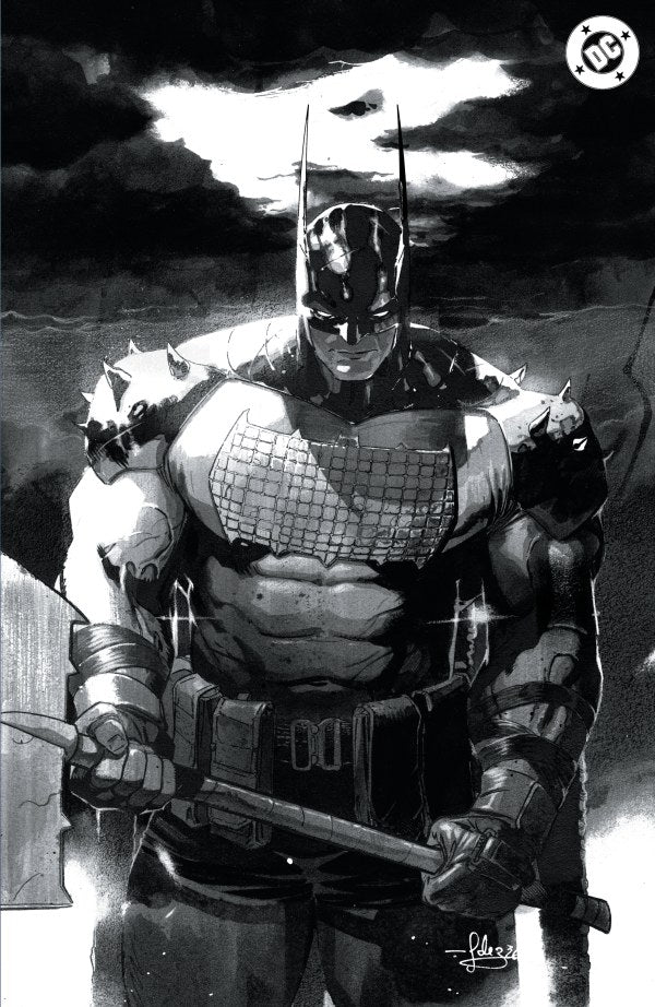 ABSOLUTE BATMAN #20 Knight of Comics Javier Fernández Black & White Virgin Variant
