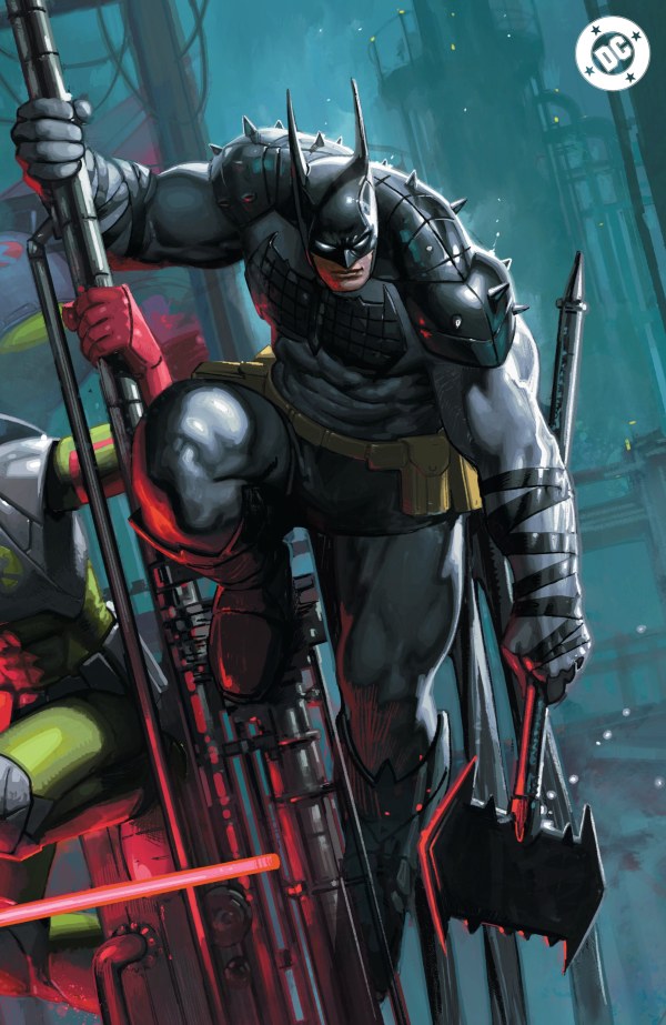 ABSOLUTE BATMAN #20  Comic Grail Vault Davide Paratore Wraparound Foil Virgin Variant
