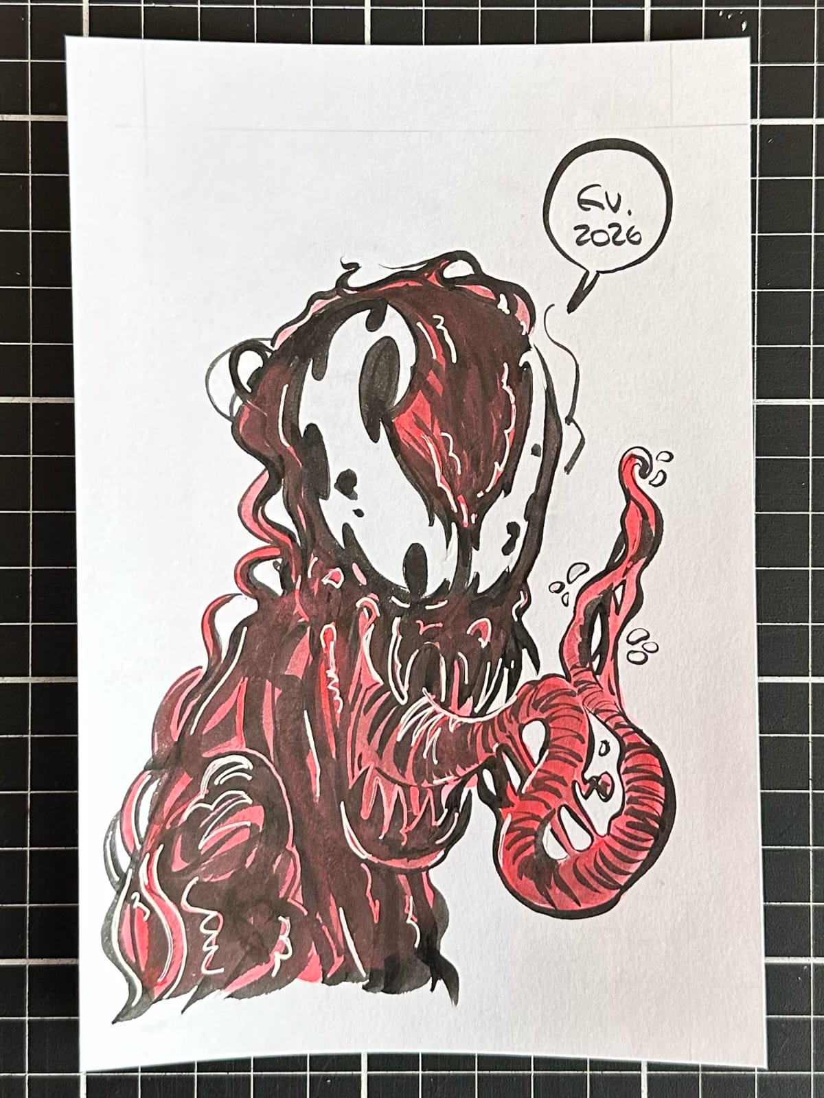Carnage - Illustration by Gustavo Magalhães