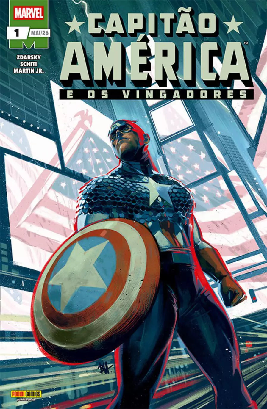 Capitão América E Os Vingadores #1 (Panini)